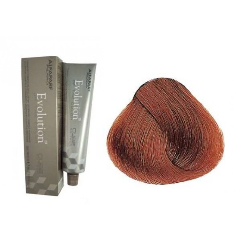 Alfaparf Evolution of the Color CUBE hajfesték - 7.4 60ml Medium Copper Blonde képe 1